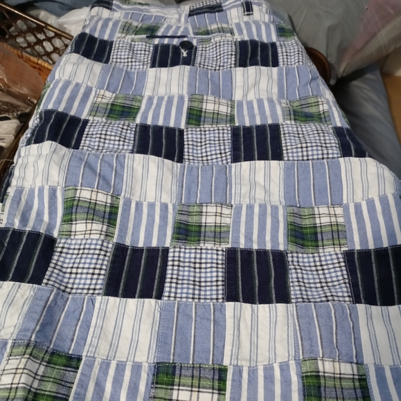 ⛵Tommy Hilfiger Quilted Patchwork Shorts🎋 🆕 A Nice Gift Giving Shorts. - Picture 12 of 13